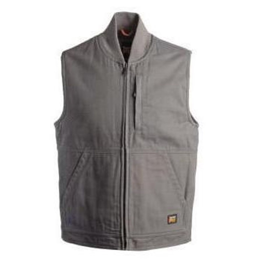 Men'S Timberland Pro | Timberland Pro Men'S Gritman Lined Work Vest Tb0A1Vbf060 Pewter