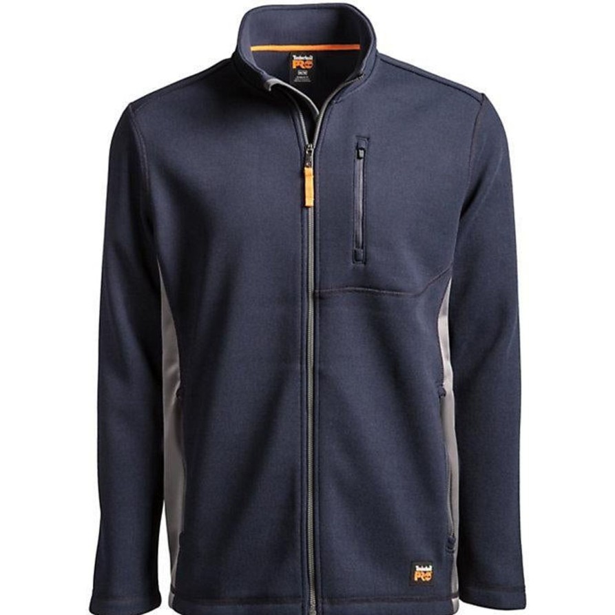 Men'S Timberland Pro | Timberland Pro Men'S Studwall Full Zip - Total Eclipse - Tb0A1V58406 Navy