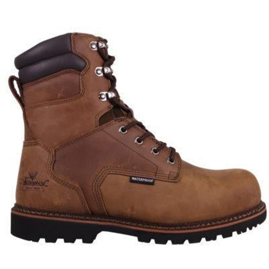 Men'S Thorogood | Thorogood Men'S V-Series 8" Wp Ct Ins Eh Work Boot 804-3238 Brown