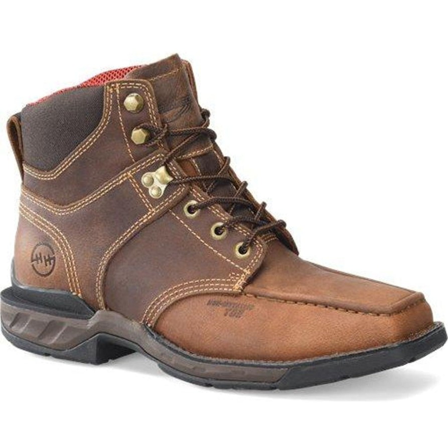 Men'S Double H | Double H Men'S Chet 6" Comp Toe Western Work Boot - Dh5371 Brown