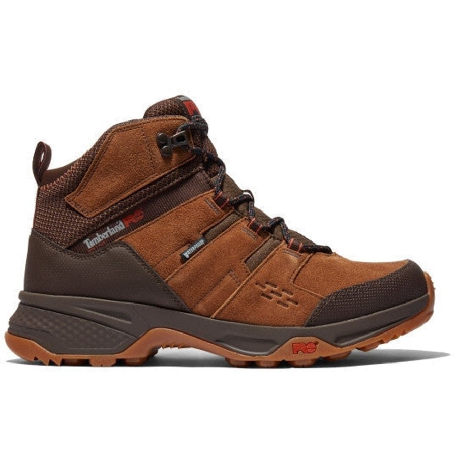 Men'S Timberland Pro | Timberland Pro Men'S Switchback Lt Soft Toe Work Boot Tb0A2Cch214 Brown